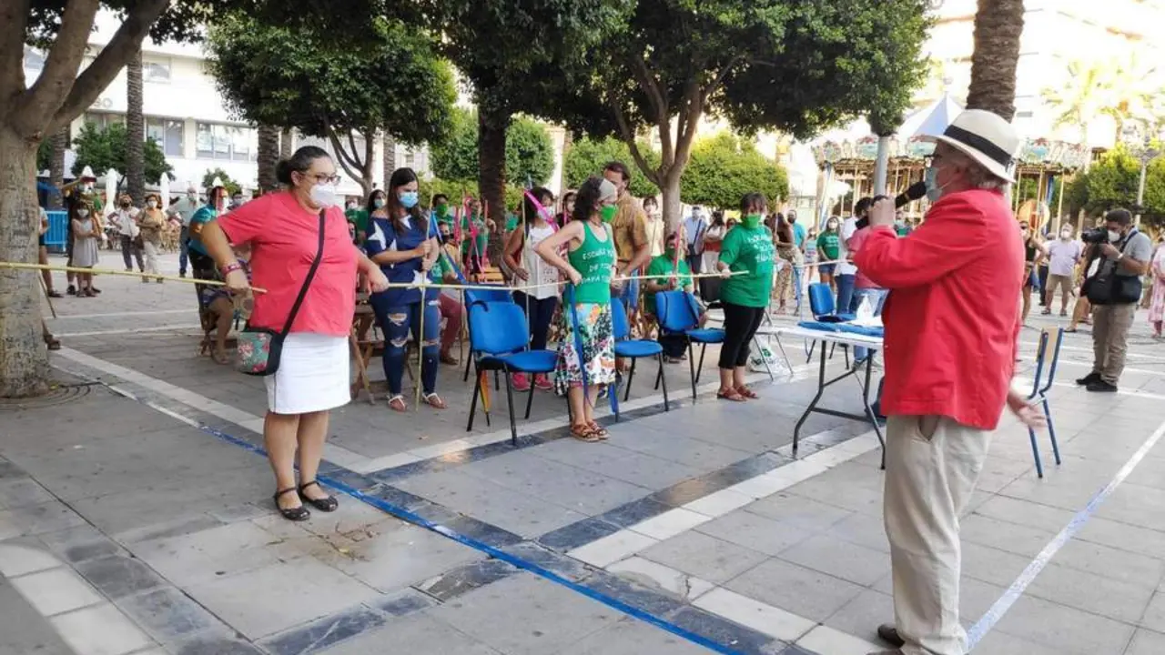 Una imagen de una concentraci&oacute;n de la Flampa.  - Oliverio Ruiz
