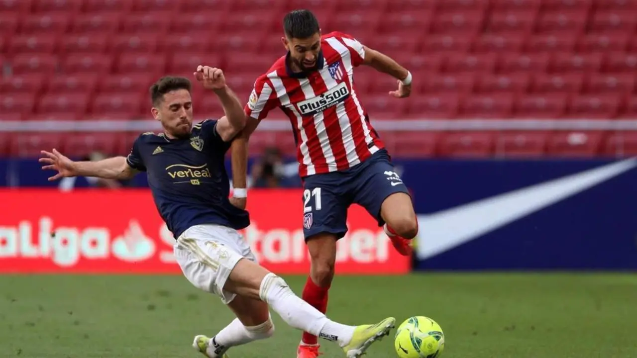 Atl&eacute;tico de Madrid - Osasuna. - efe