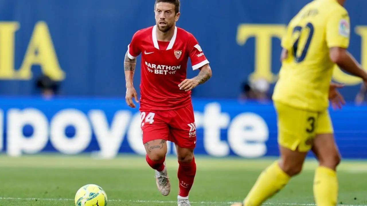 Papu G&oacute;mez. - SEVILLA FC