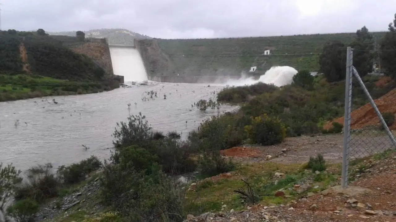 El embalse del Jarrama, en la provincia de Huelva. - VH