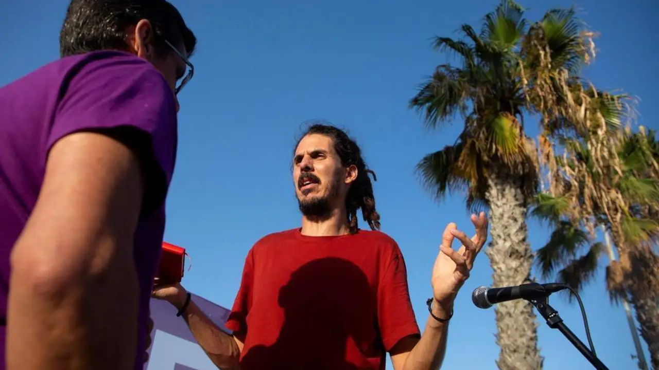  El secretario de Organizaci&oacute;n de Podemos, Alberto Rodr&iacute;guez. - EFE/Daniel P&eacute;rez
