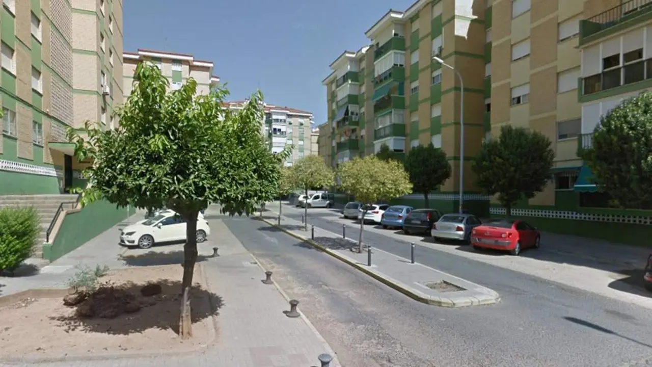 Plaza donde se produjo el accidente. - VH