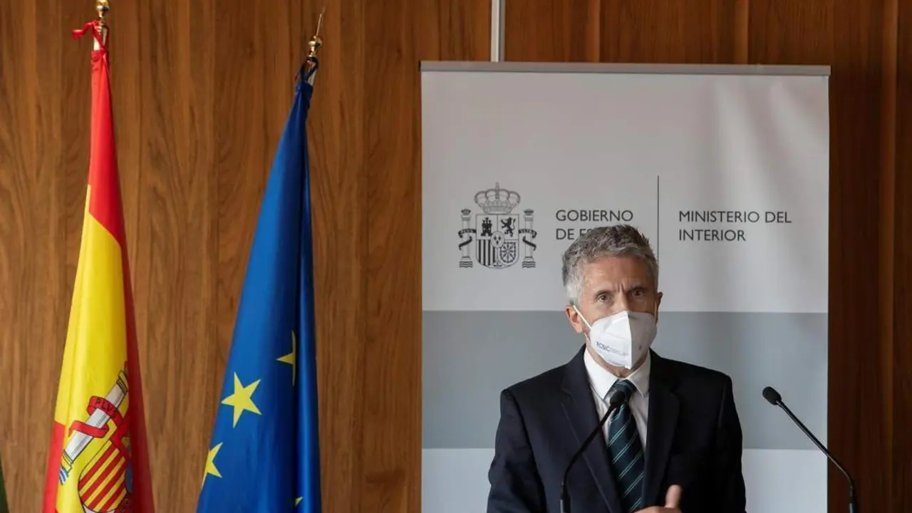 El ministro del Interior, Fernando Grande-Marlaska. - EFE/Rom&aacute;n R&iacute;os