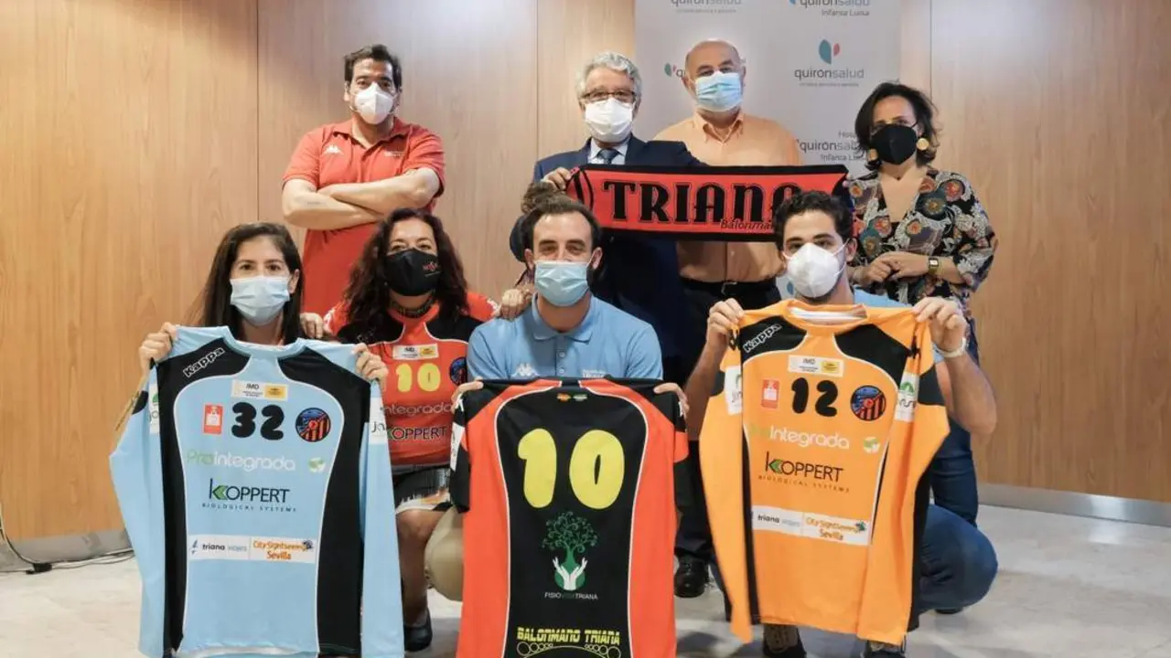 Quir&oacute;n Salud Infanta Luisa patrocinar&aacute; al Club Balonmano Triana. - Quir&oacute;nsalud