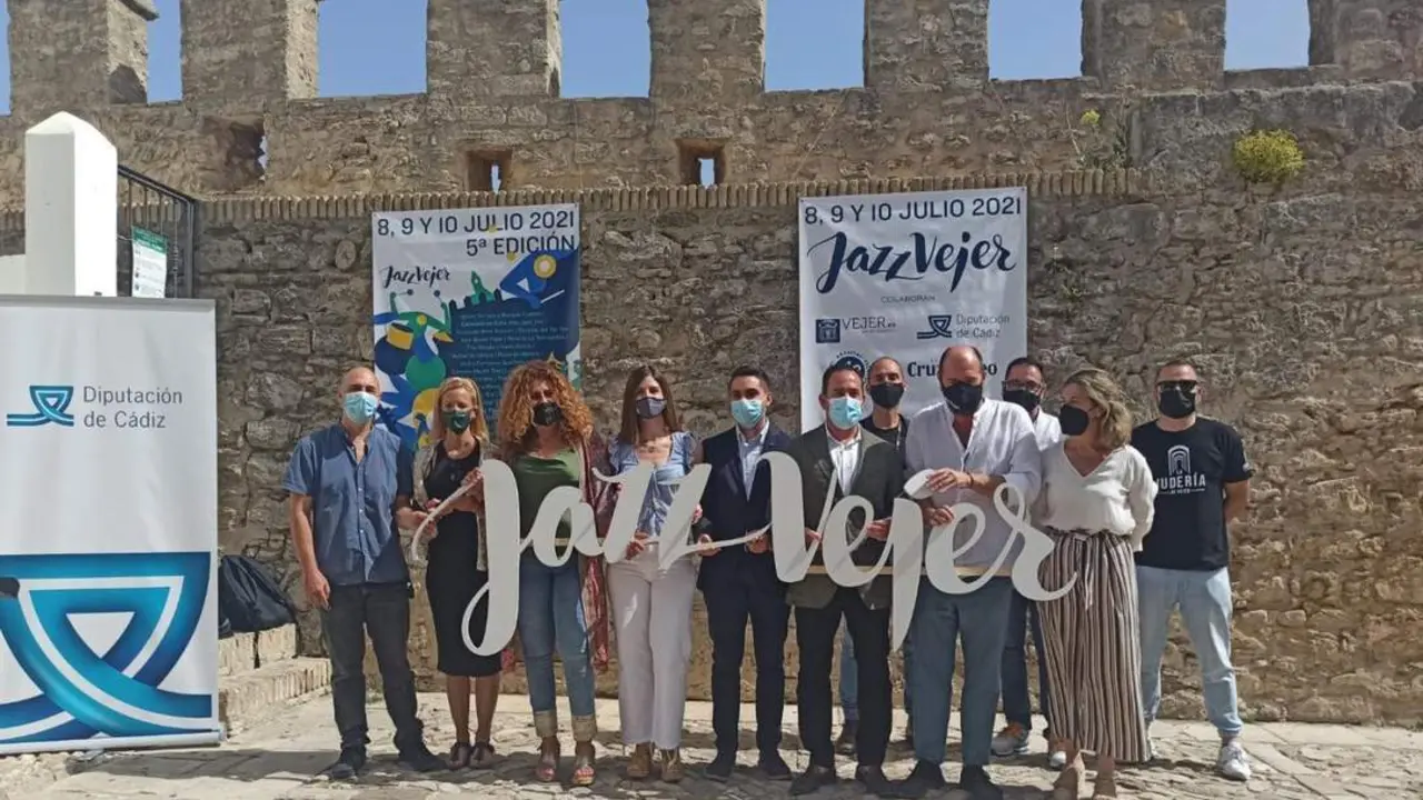 Presentaci&oacute;n del Festival Jazz Vejer. - 