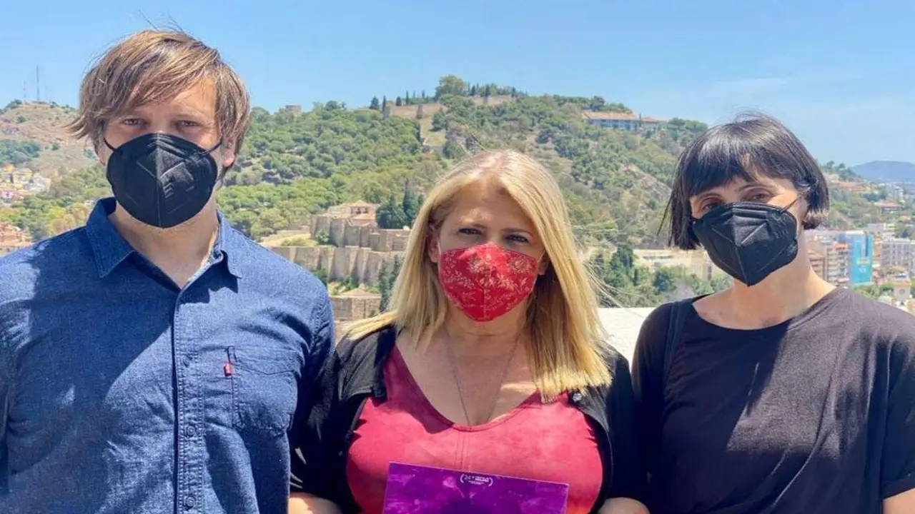 La alcaldesa de Jerez junto a Dani Llamas y Silvia Moreno - jerez.es