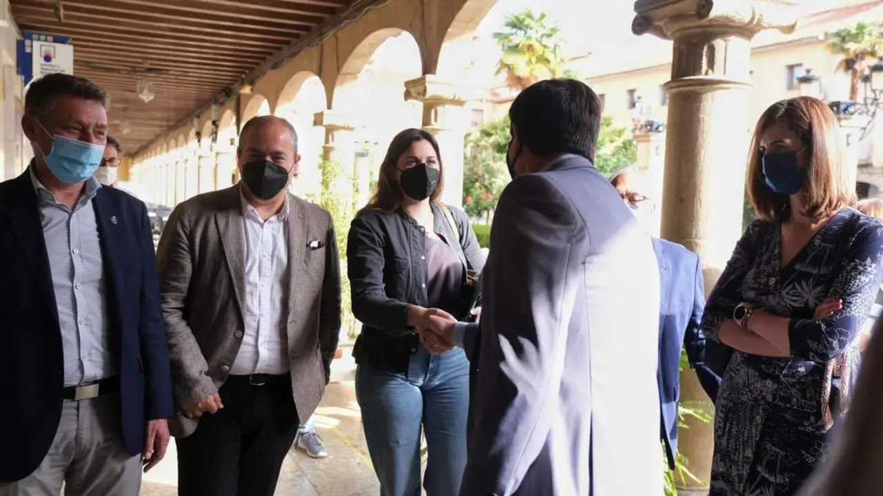 Juan Mar&iacute;n visita Guadix. - AI