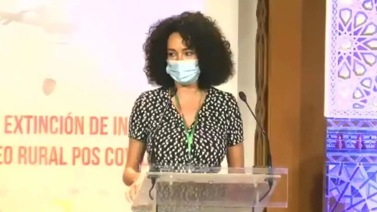 La vicepresidenta de Innovaci&oacute;n Local de la Diputaci&oacute;n, Lourdes Mart&iacute;n. - VH