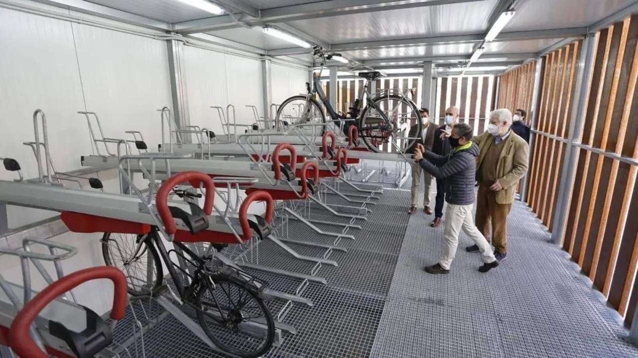 Nueva estaci&oacute;n para bicicletas en San Bernardo. - AYTO