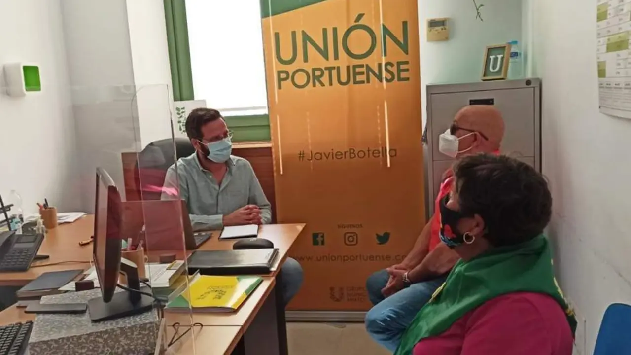 encuentro uni&oacute;n portuense y flave luz. - viva