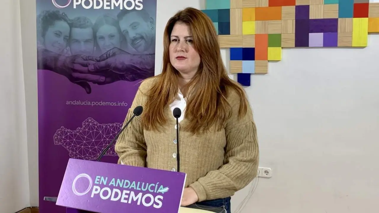 La portavoz del grupo municipal Adelante Sevilla, Susana Serrano. - Podemos