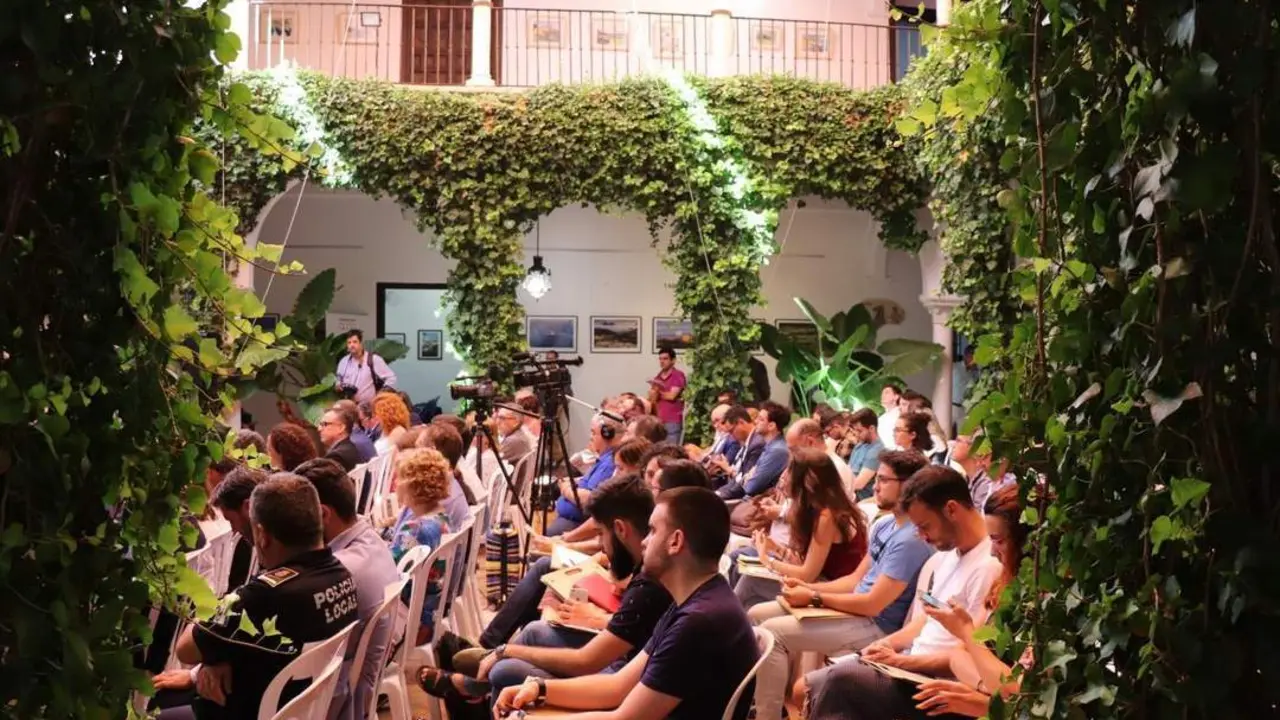 Uno de los cursos de verano en Carmona en una foto de archivo. - UPO