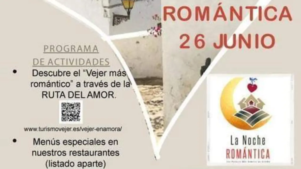 Cartel de la Noche Rom&aacute;ntica. - A.I.