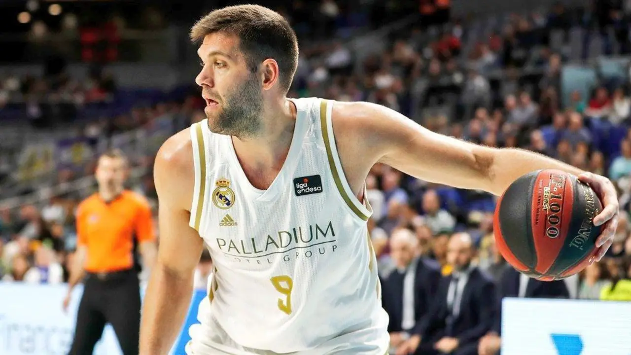 Felipe Reyes durante un partido - | Real Madrid