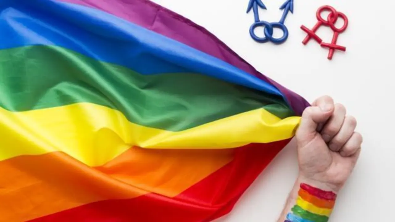 Bandera Lgtbiq+. - 