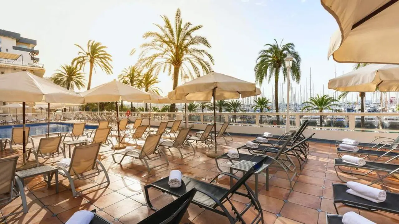 El hotel al que han sido trasladados. - Meli&aacute;
