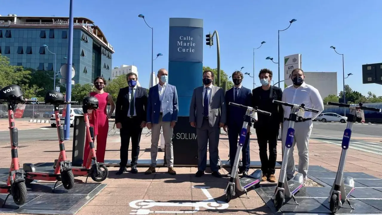 Presentaci&oacute;n del proyecto piloto de alquiler de patinetes el&eacute;ctricos. - AYTO