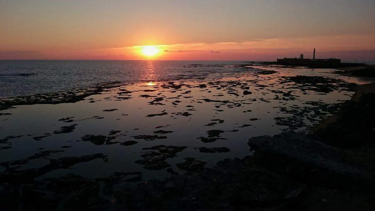 Playa de La Caleta.  - Estefan&iacute;a Escoriza