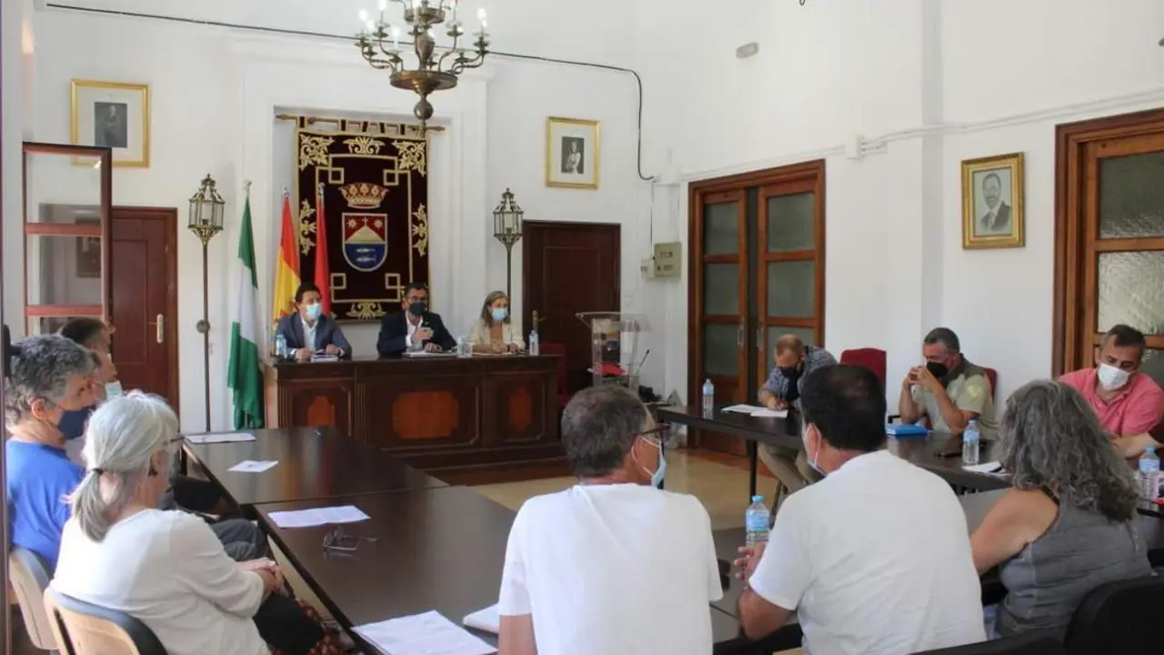 Imagen de la reuni&oacute;n. - A.I.