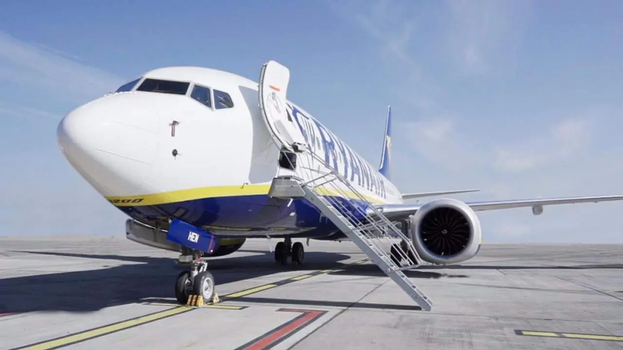 Un avi&oacute;n de Ryanair. - Ryanair