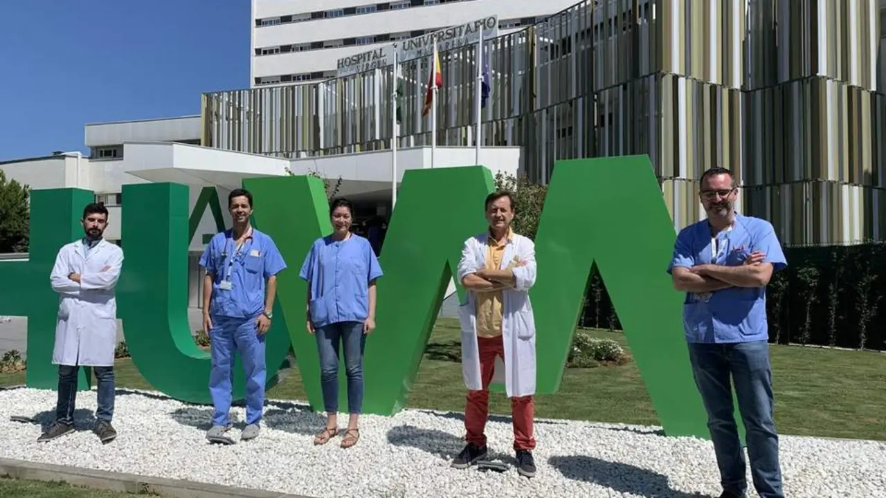 Investigadores del Macarena.  - HUVM