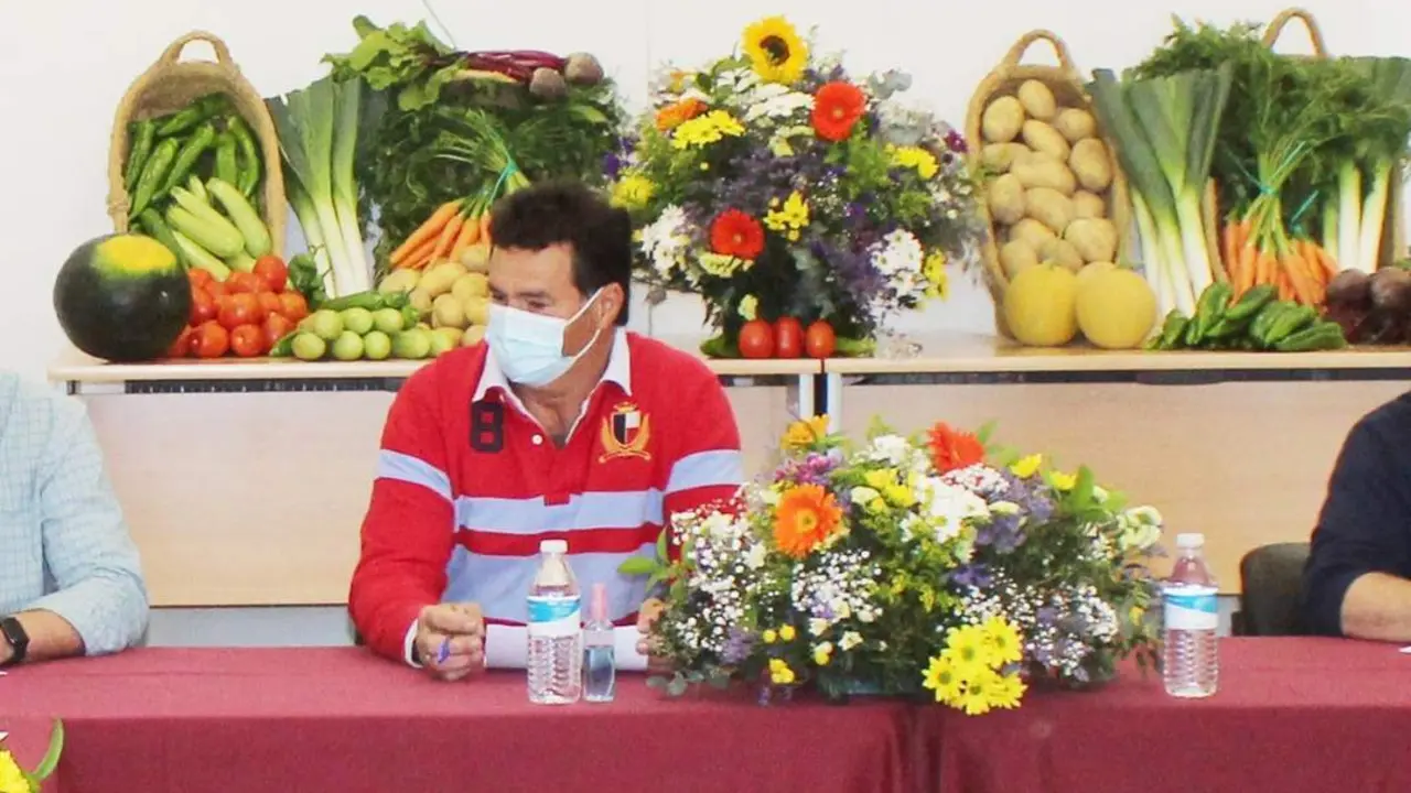Antonio Lara, presidente de la Comunidad de Regantes de La Algaida - Ra&uacute;l J. Bustillos
