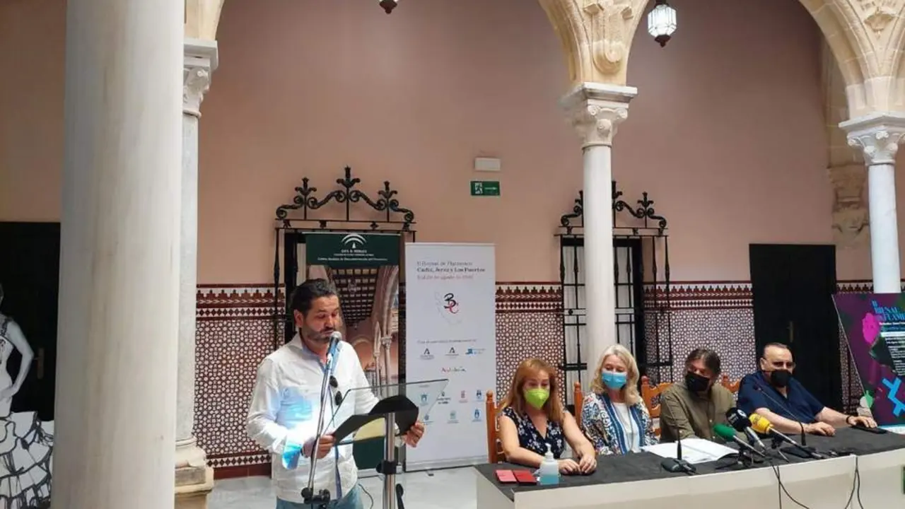 Presentaci&oacute;n de la Bienal de Flamenco - junta