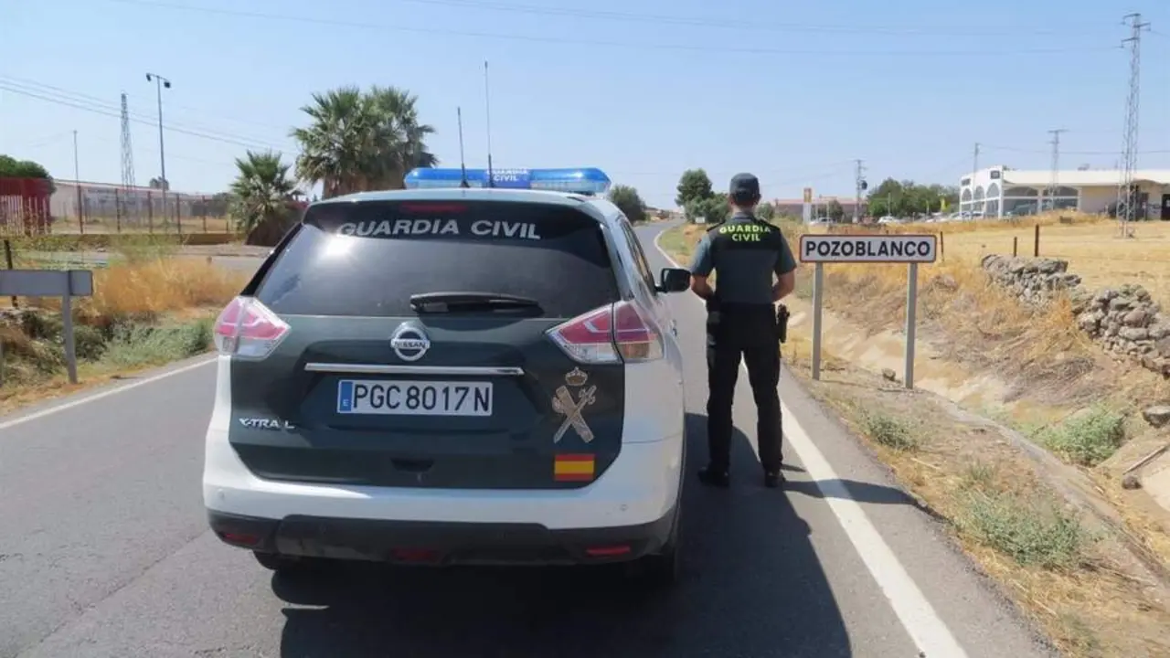 Guardia Civil en Pozoblanco. - Europa Press