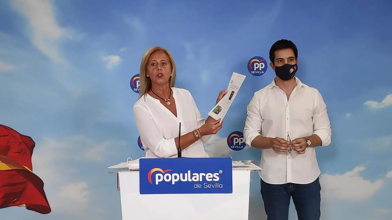 La portavoz del PP en el Ayuntamiento de Bormujos. - EP