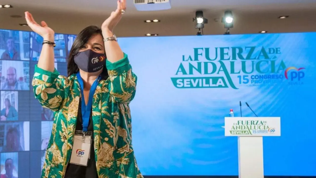 La presidenta del PP de Sevilla, Virginia P&eacute;rez. - ep