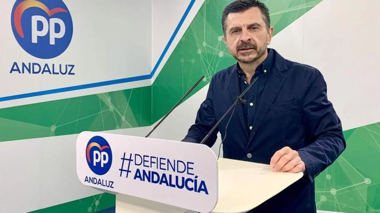 El vicesecretario general del Partido Popular andaluz, Toni Mart&iacute;n. - EP