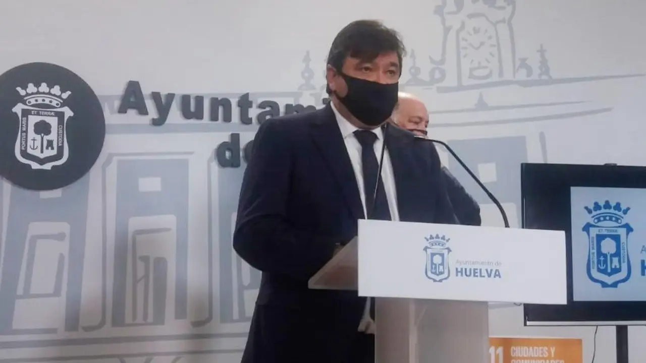 Gabriel Cruz, alcalde de Huelva. - VH