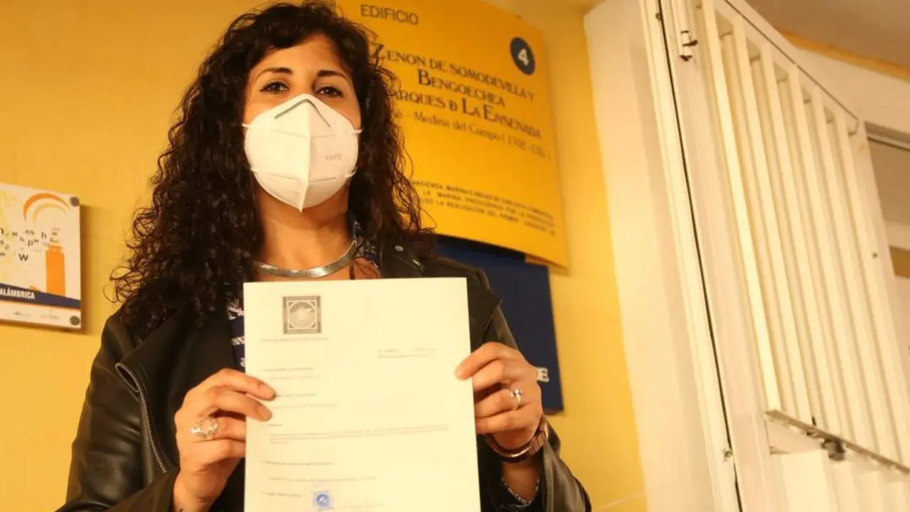La concejal no adscrita Sandra Heredia. - ARCHIVO