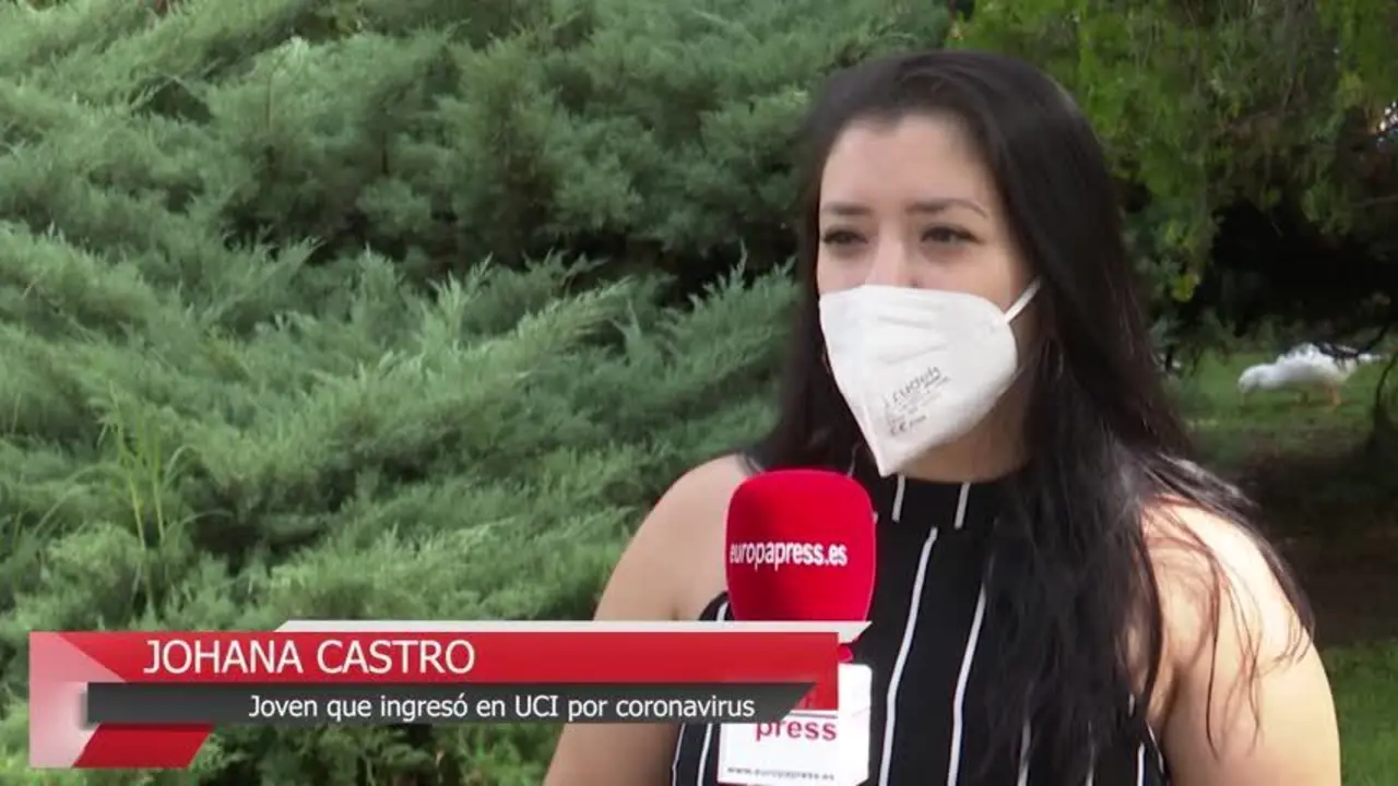 Una joven lucha contra las secuelas que le dej&oacute; el covid tras 45 d&iacute;as en la UCI
