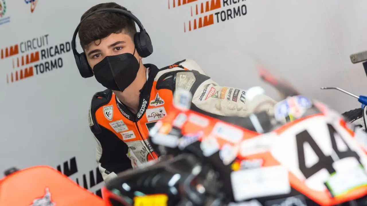 El joven piloto fallecido Hugo Mill&aacute;n. - VH
