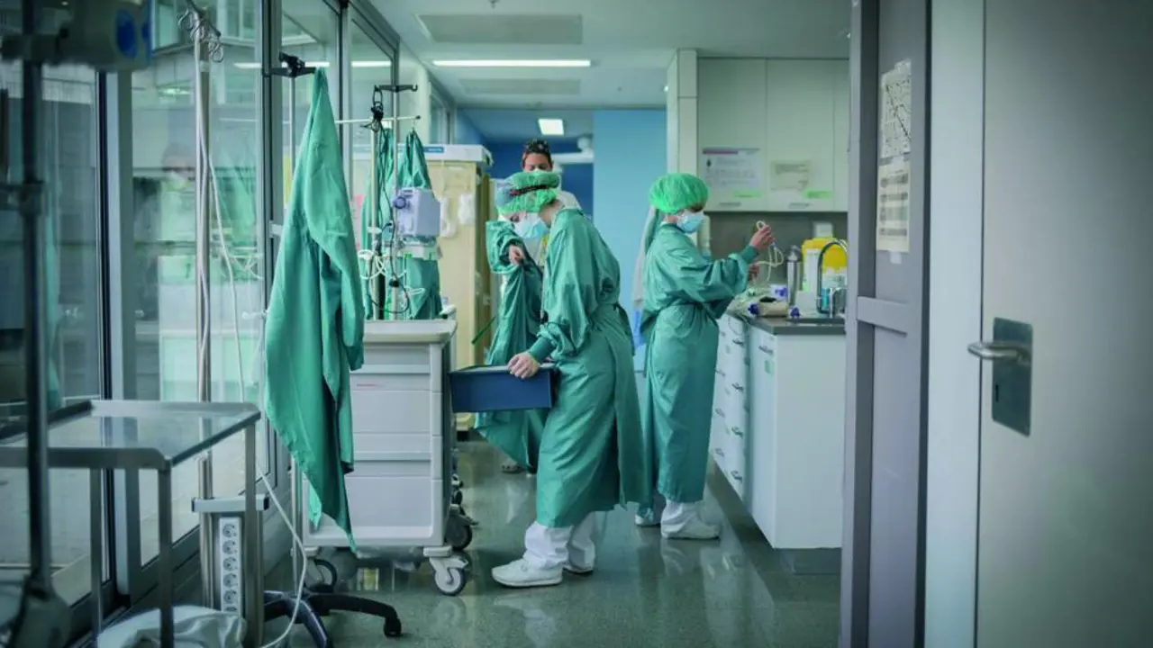 Un hospital gaditano. - E. P.