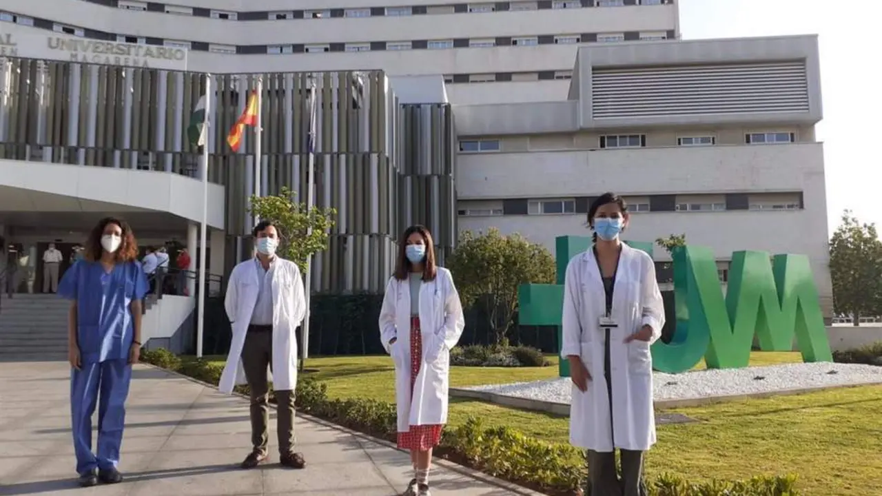 Equipo del plan de eliminaci&oacute;n de la Hepatitis C del Macarena. - HUVM
