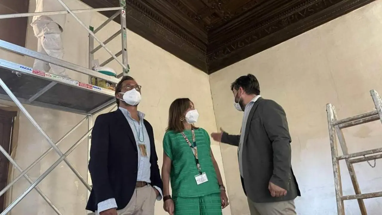 Intervenci&oacute;n en las Habitaciones del Emperador de la Alhambra. - PATRONATO ALHAMBRA Y GENERALIFE