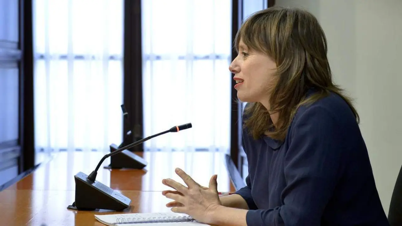 Laura &Aacute;lvarez, en rueda de prensa.  - Andaluc&iacute;a Informaci&oacute;n