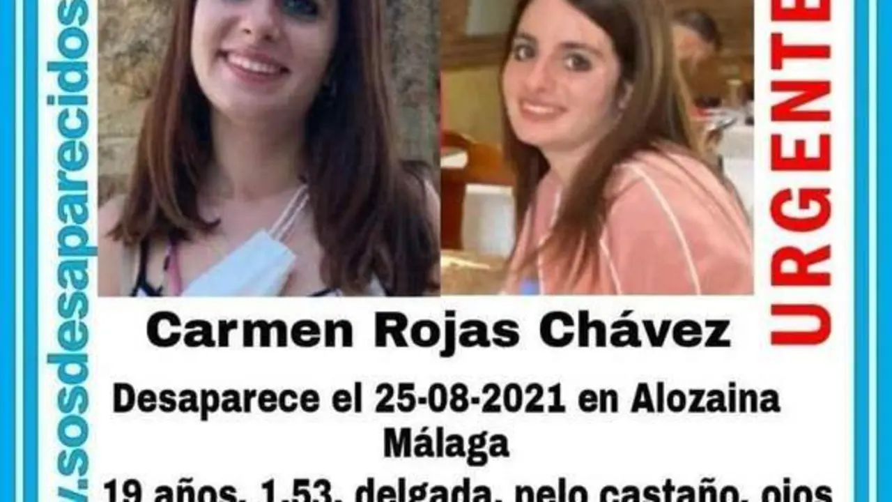 Cartel de la b&uacute;squeda. - SOS Desaparecidos
