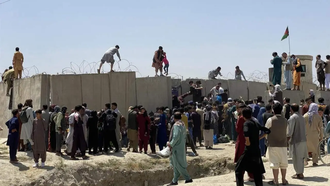Aeropuerto de Kabul. - EFE/STRINGER