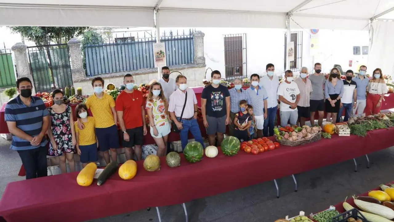 Premiados en el XVIII Concurso de Hortalizas.  - 