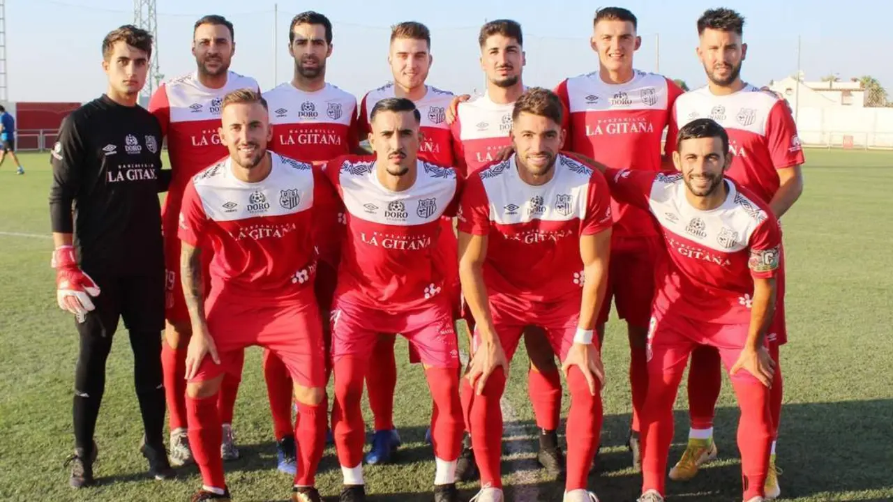 Once inicial que present&oacute; la UD Algaida ante el Rota en el Doro Stadium - Ra&uacute;l. Bustillos
