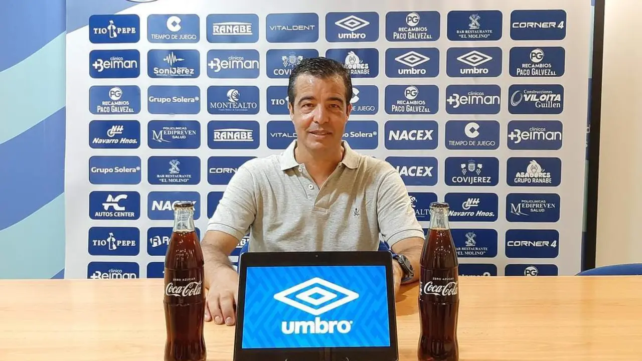 Jos&eacute; P&eacute;rez Herrera, en la rueda de prensa de este viernes. - Viva Jerez