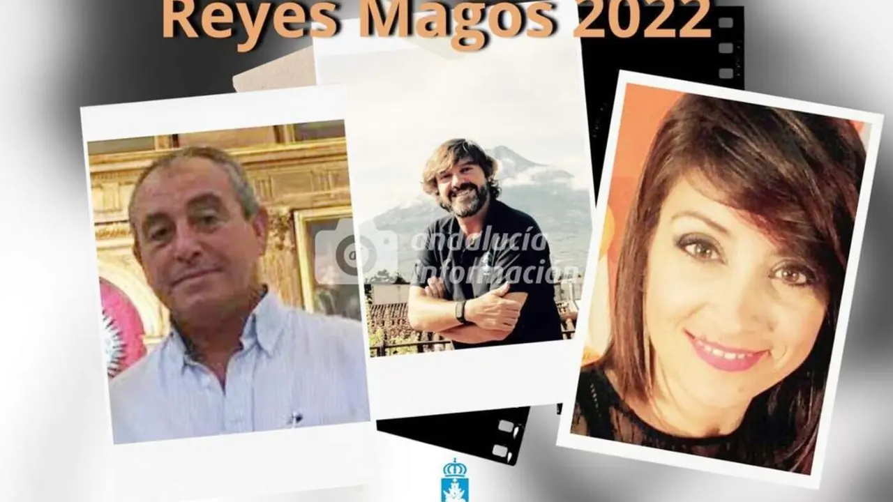 Los tres Reyes Magos del 2022 en Sanl&uacute;car de Barrameda - A. I.