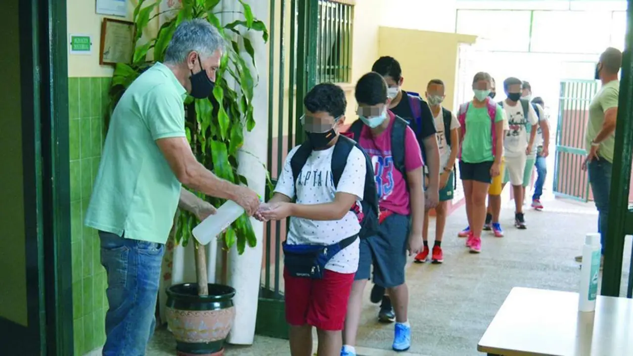 Protocolo de desinfecci&oacute;n en la vuelta al cole. - VH