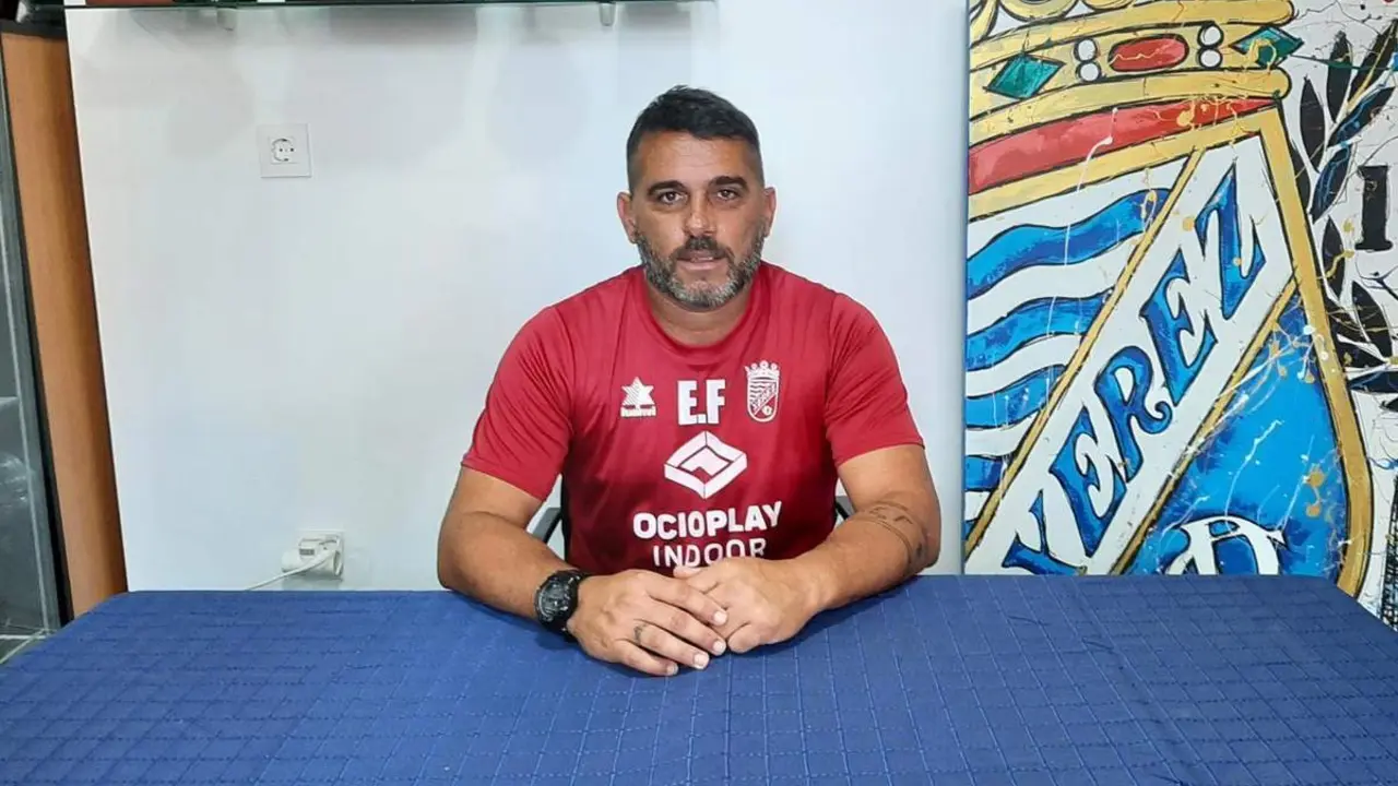Emilio Fajardo, en la rueda de prensa de este viernes. - Viva Jerez
