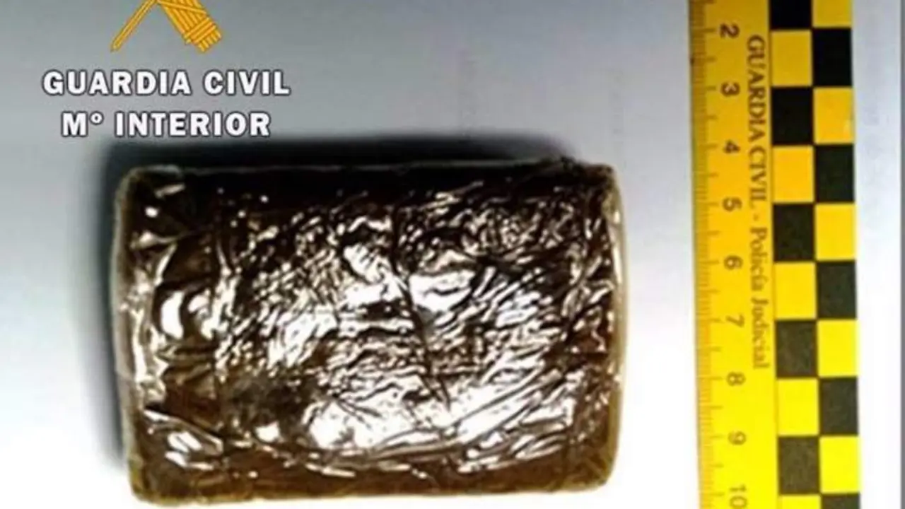 Droga incautada por la Guardia Civil. - GUARDIA CIVIL
