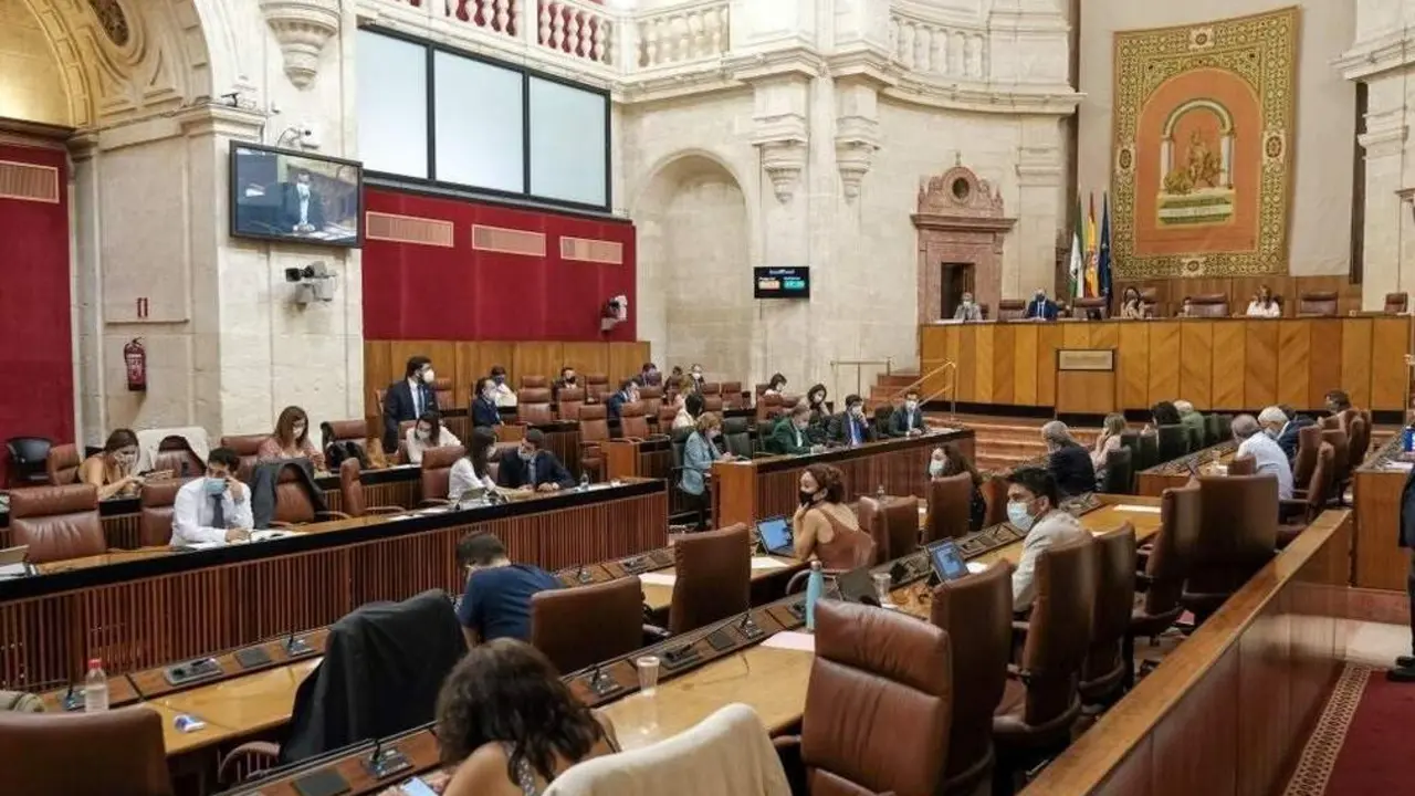 Pleno del Parlamento andaluz. - Europa Press