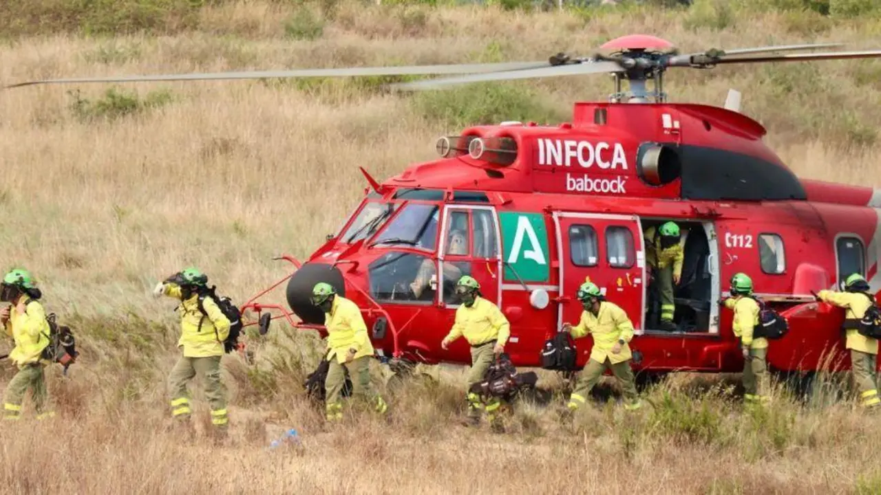 Helic&oacute;ptero del Infoca. - Infoca